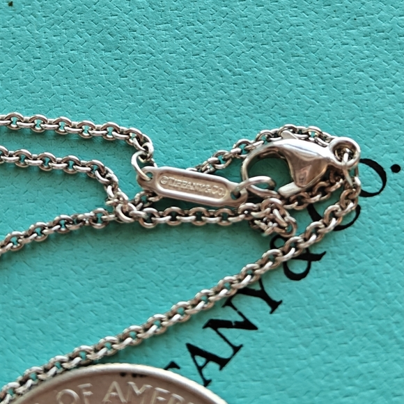 Tiffany & Co. Silver Padlock Necklace - Picture 5 of 5